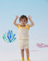 Vauva x Moomin Vauva x Moomin - Baby Girl All Over Print Top & Bottom Set - Yellow Top & Bottom Set