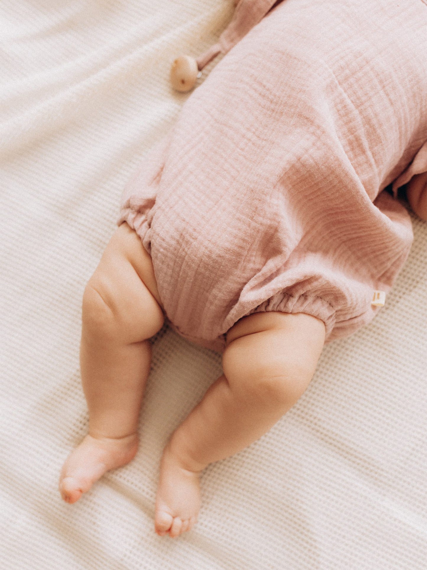 Muslin Romper With Wings (GOTS)