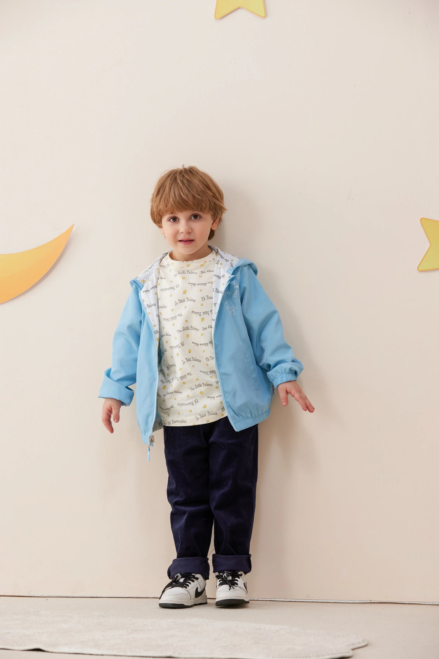 Vauva x Le Petit Prince Vauva x Le Petit Prince - Kids Reversible Jacket (Blue) Coat & Jacket