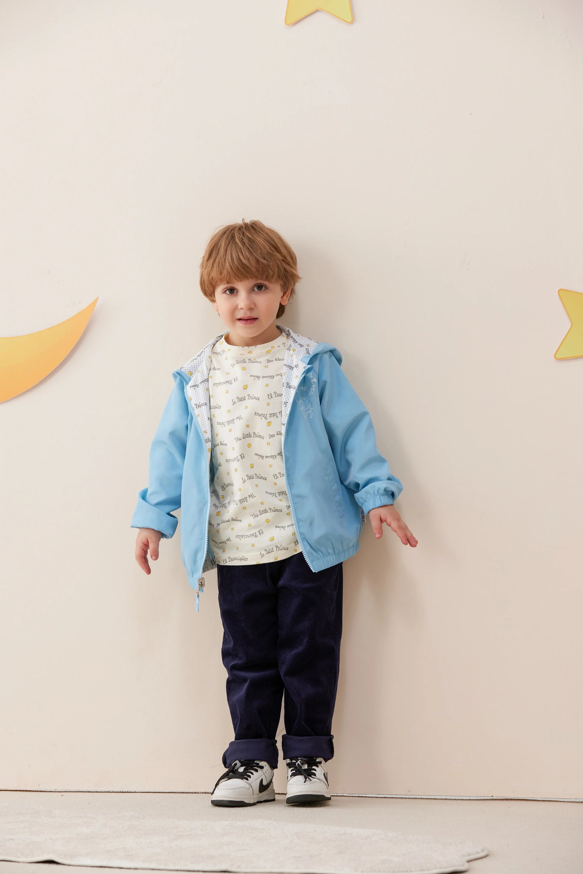 Vauva x Le Petit Prince Vauva x Le Petit Prince - Kids Reversible Jacket (Blue) Coat & Jacket