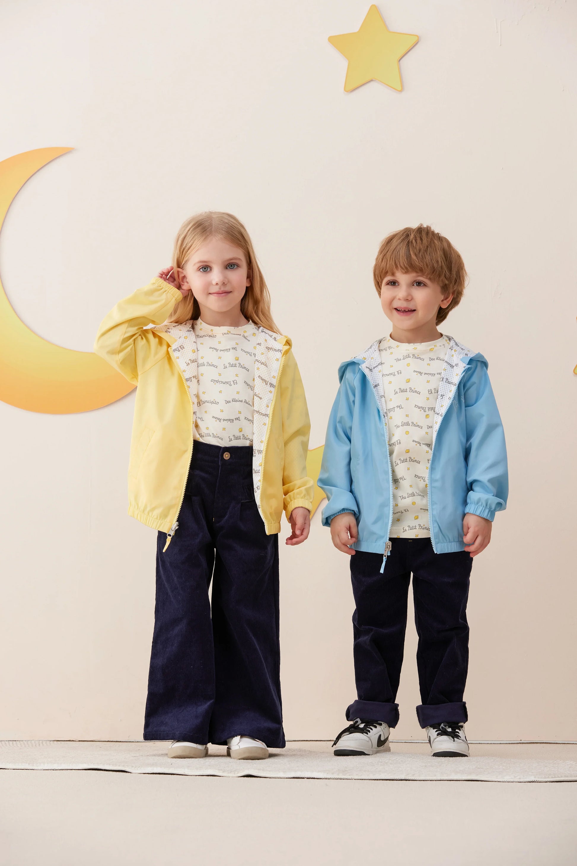 Vauva x Le Petit Prince Vauva x Le Petit Prince - Kids Reversible Jacket (Blue) Coat & Jacket
