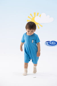 Vauva x Moomin Vauva x Moomin - Baby Moomin Short Sleeve Romper (Blue) Romper