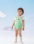 VAUVA Vauva SS24 - Baby Girl's Organic Cotton Sleeveless Romper Romper