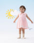 VAUVA Vauva SS24 - Baby Girl's Organic Cotton Plain Dress Dress