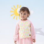 Baby Girl's Organic Cotton Long Sleeves Bib