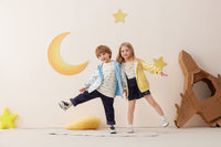 Vauva x Le Petit Prince - Kids Reversible Jacket (Yellow) - My Little Korner