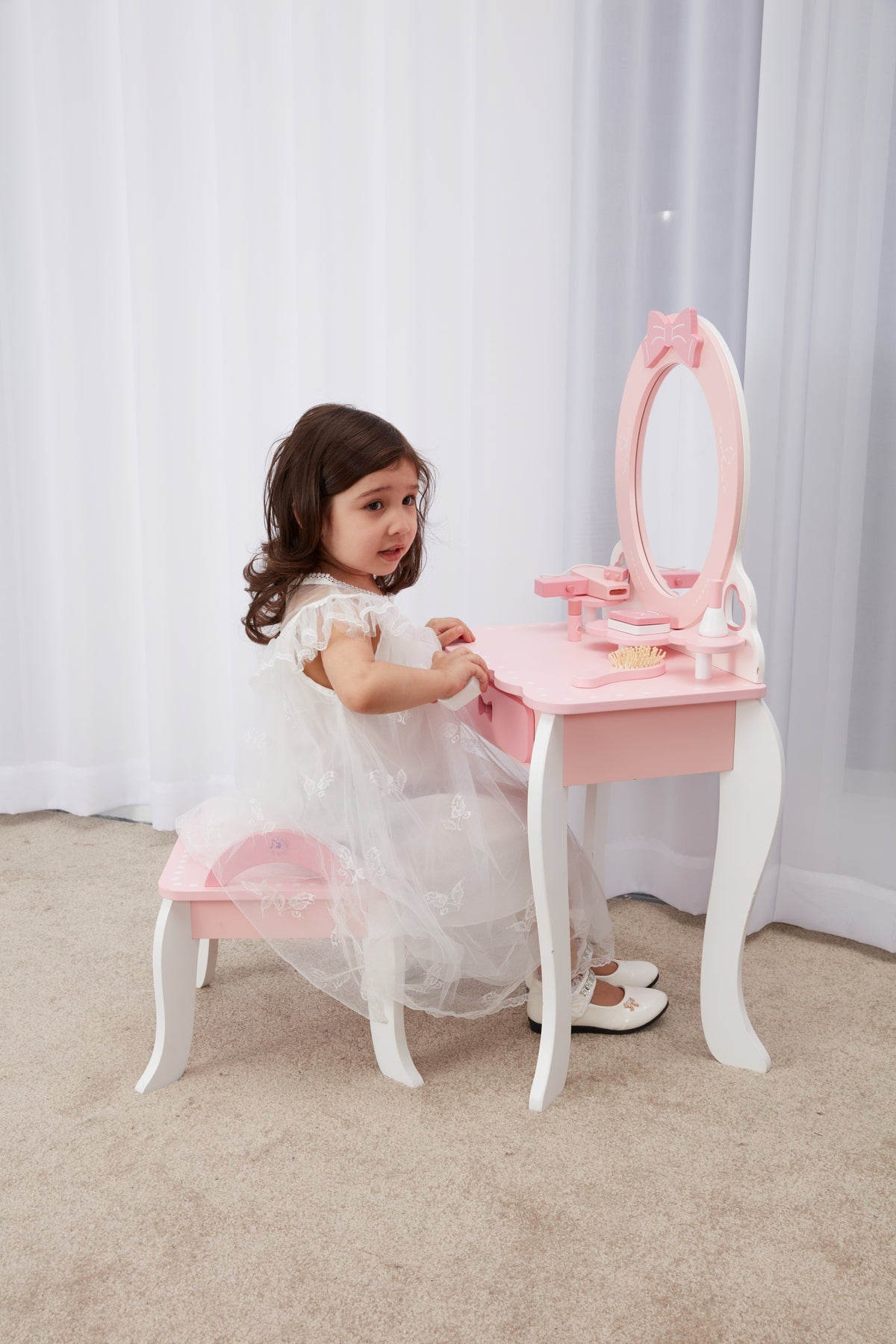 FN - Wooden Simulation Furniture (Princess Dressing Table) product image model