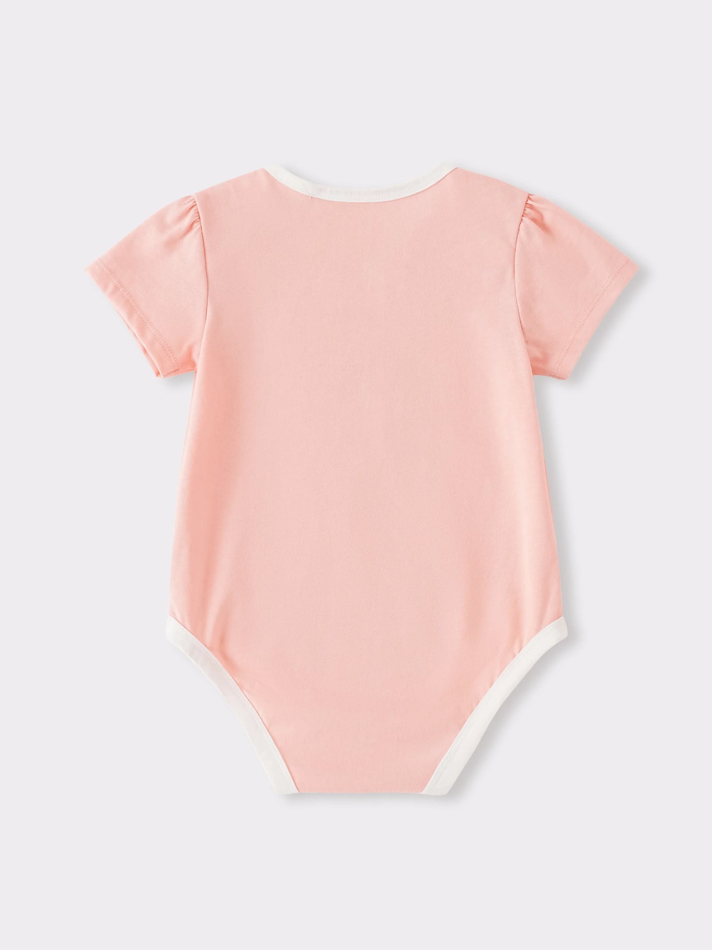 Baby Short Sleeve Strawberry Print Bodysuit