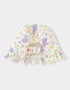 Baby All-Over Bunny Print Ruffle Hat