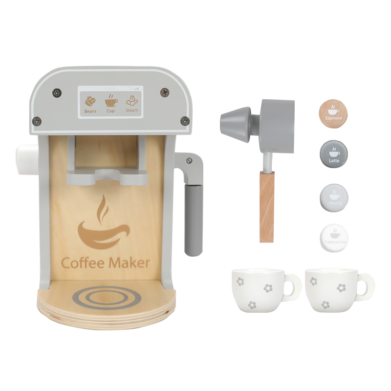 FN FN - Wooden Kitchen Toy (Coffee Machine) Wooden Toy