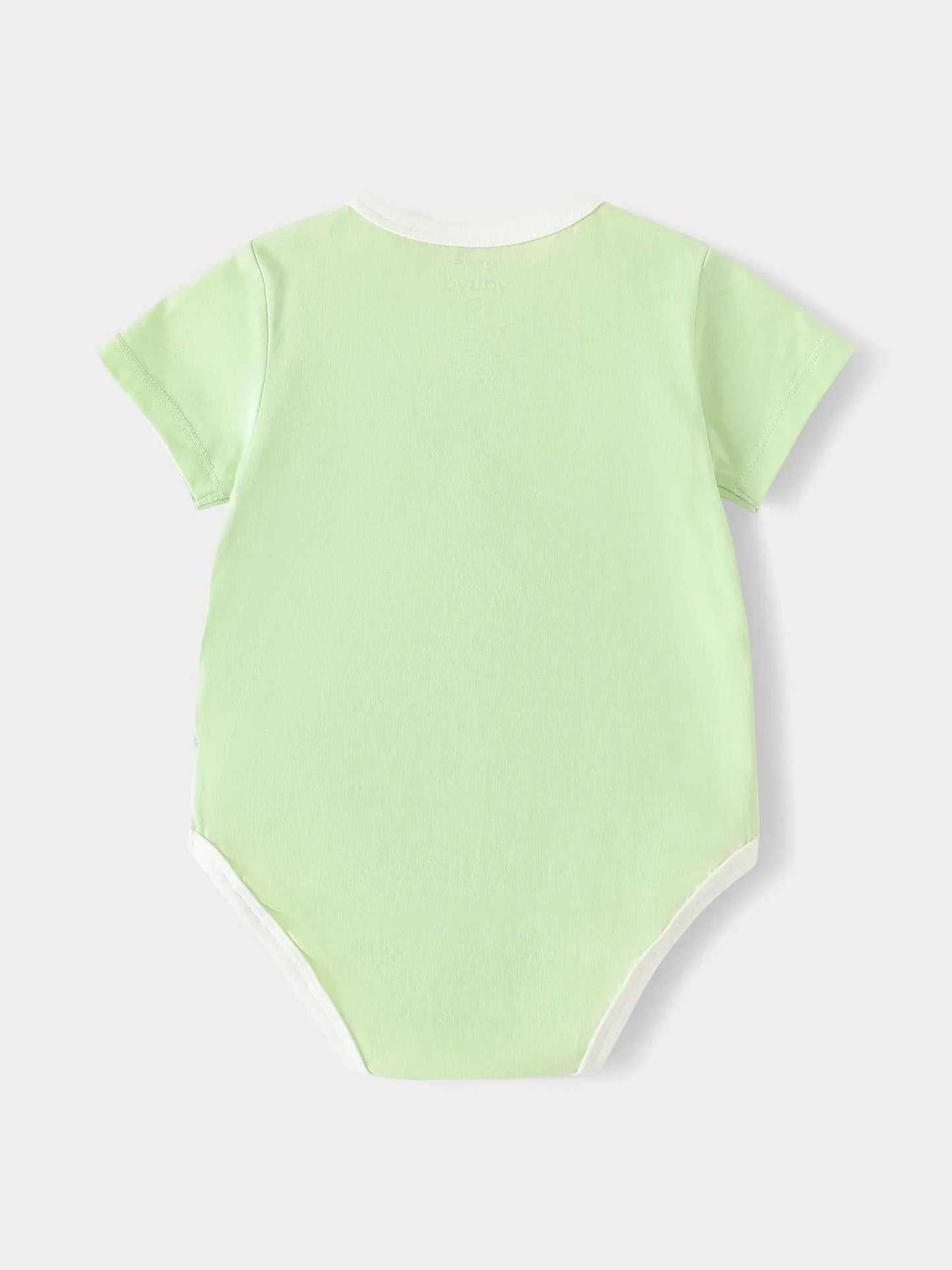 Baby Short Sleeve Lemon Tea Print Bodysuit