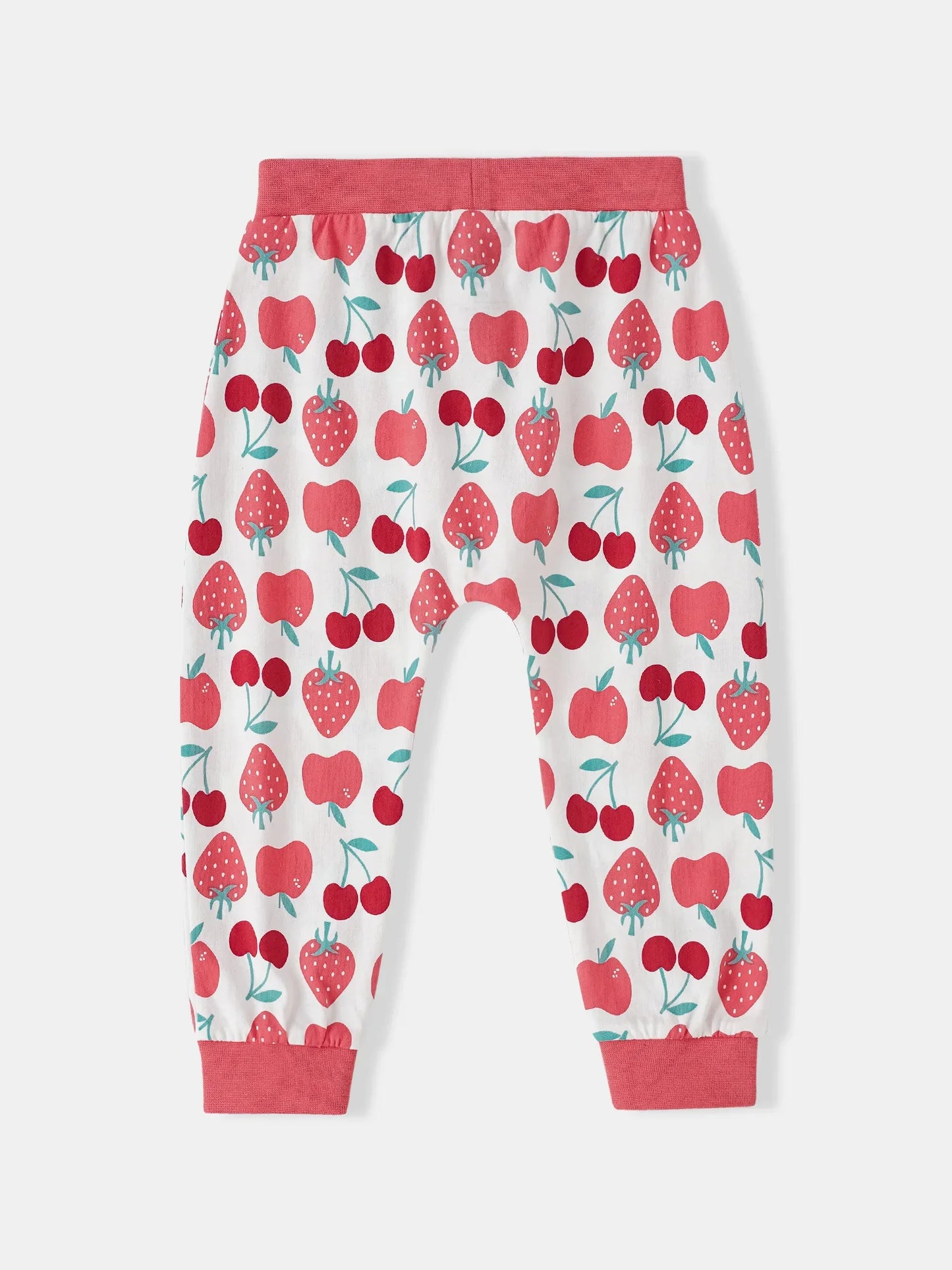 Baby Girls All-Over Berries Print Pants