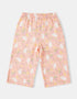 Girls All-Over Bunny Print Flare Pants