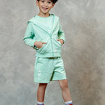 Kid Embroidery Sweat Shorts
