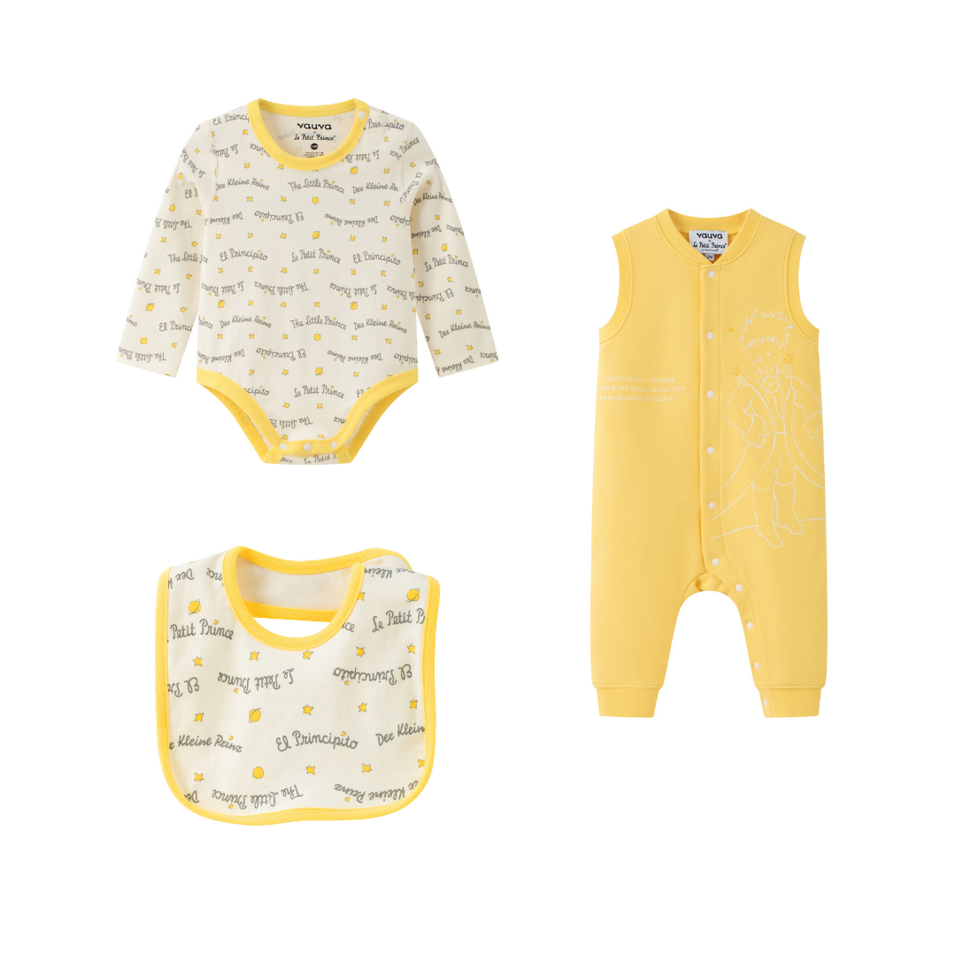 Vauva x Le Petit Prince Vauva x Le Petit Prince - Baby Unisex Set (Yellow) Combination Clothes Set