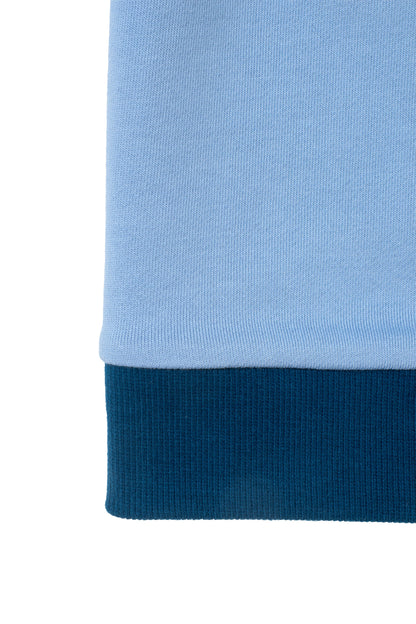 Boys Dino Towel Patch Crew Neck Sweatshirt