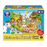 Orchard Toys - "Who's On The Farm" Game