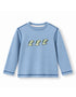 Boys Dinos Contrast Stitch Long Sleeve T-Shirt