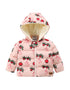 Vauva x Moomin Vauva x Moomin FW23 - Baby Girls Moomin Print Coat with Hood (Pink) Coat & Jacket