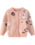 Vauva x Moomin Vauva x Moomin FW23 - Baby Girls Moomin Pattern Long Sleeve Knit Jacket (Pink) Coat & Jacket