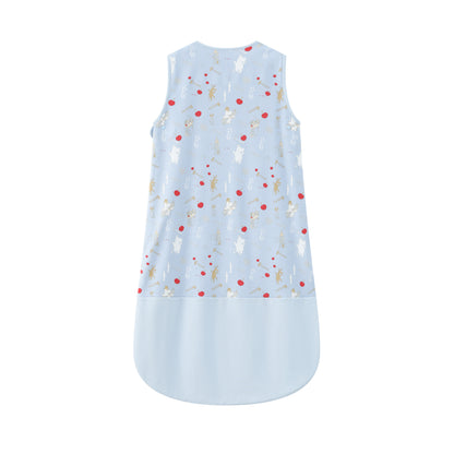 Vauva x Moomin Vauva x Moomin FW23 - Baby Boys Moomin All Over Print Cotton Sleeping Bag (Folk Blue) Sleeping Bags