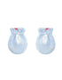 Vauva x Moomin Vauva x Moomin FW23 - Baby Boys Moomin All Over Print Cotton Mittens (Folk Blue)