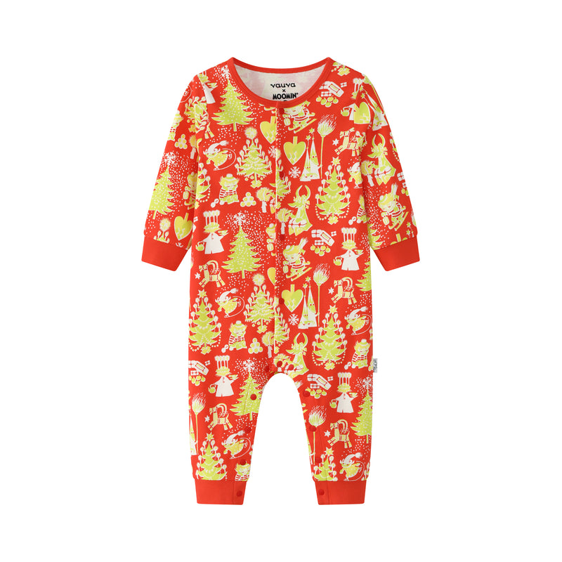 Vauva x Moomin Christmas Collection - Cotton Romper product image front