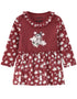Vauva x Moomin Vauva x Moomin FW23 - Baby Girls Cotton Long Sleeve Bodysuit (Red) Bodysuit
