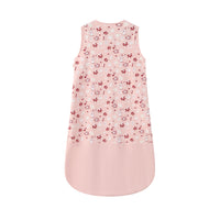 Vauva x Moomin FW23 - Baby Girls Moomin All Over Print Cotton Sleeping Bag (Pink) product image back