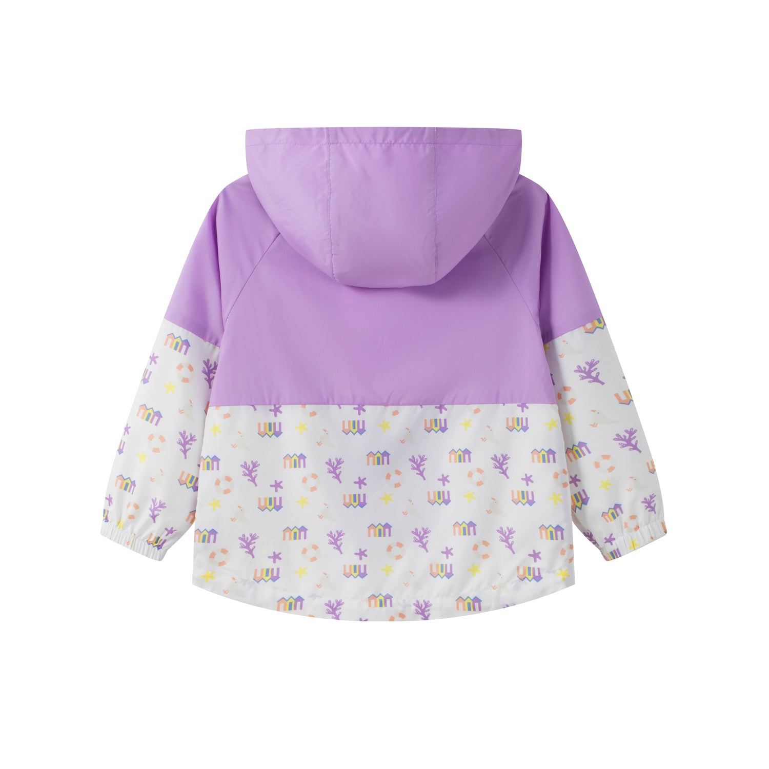 VAUVA Vauva SS24 - Girl All Over Print Windbreaker - Purple Jacket