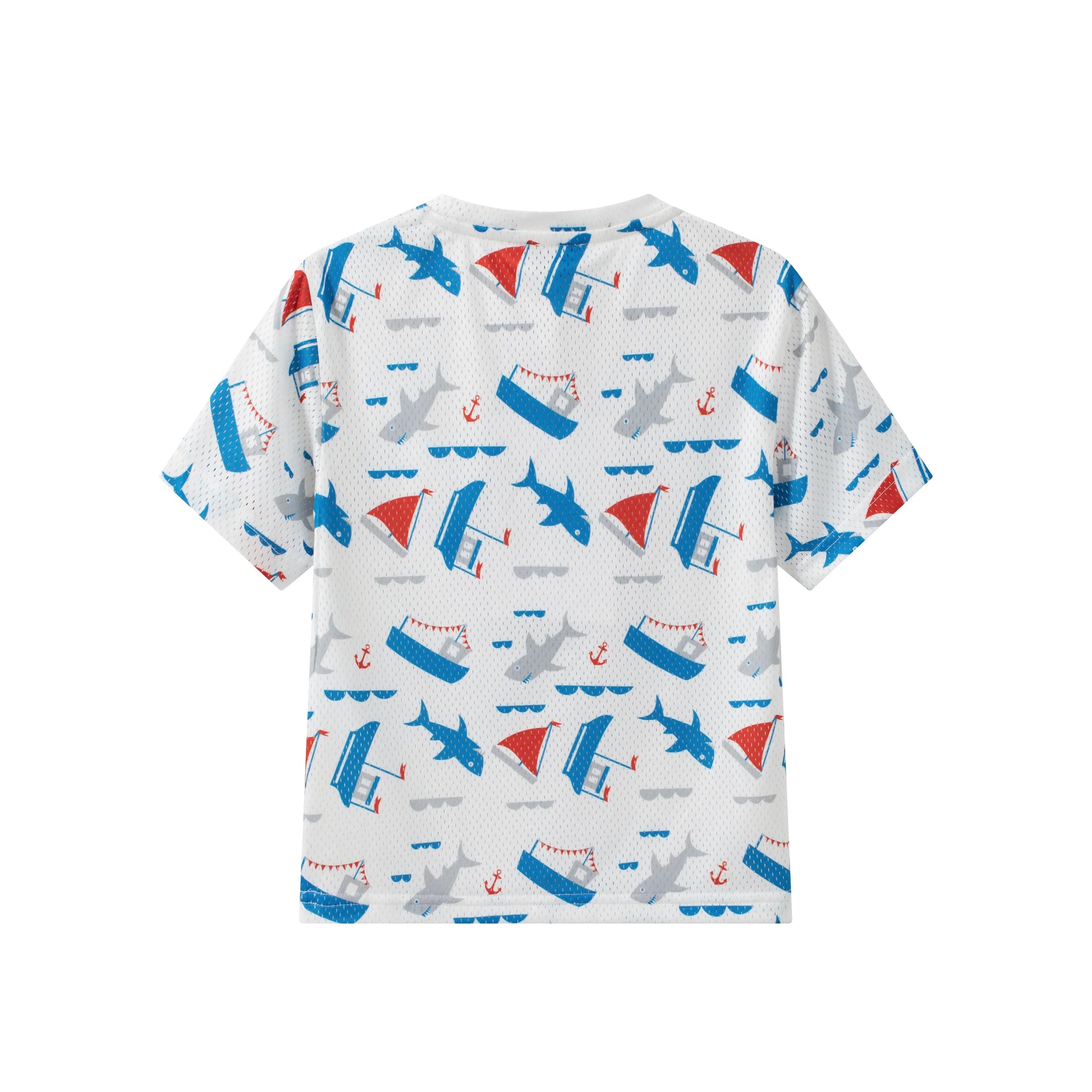 VAUVA Vauva SS24 - Toddler All Over Print Print T-Shirt Top - White Tops