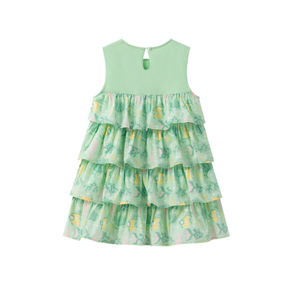 VAUVA Vauva SS24 - Toddler Girl Ruffle Short Sleeves Dress Dresses