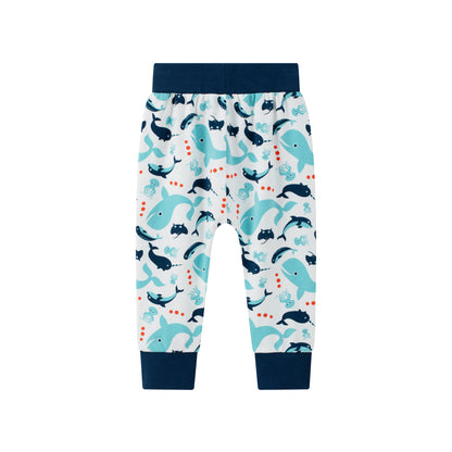 VAUVA Vauva SS24 - Baby Boy Printed Pants (Blue) Pants