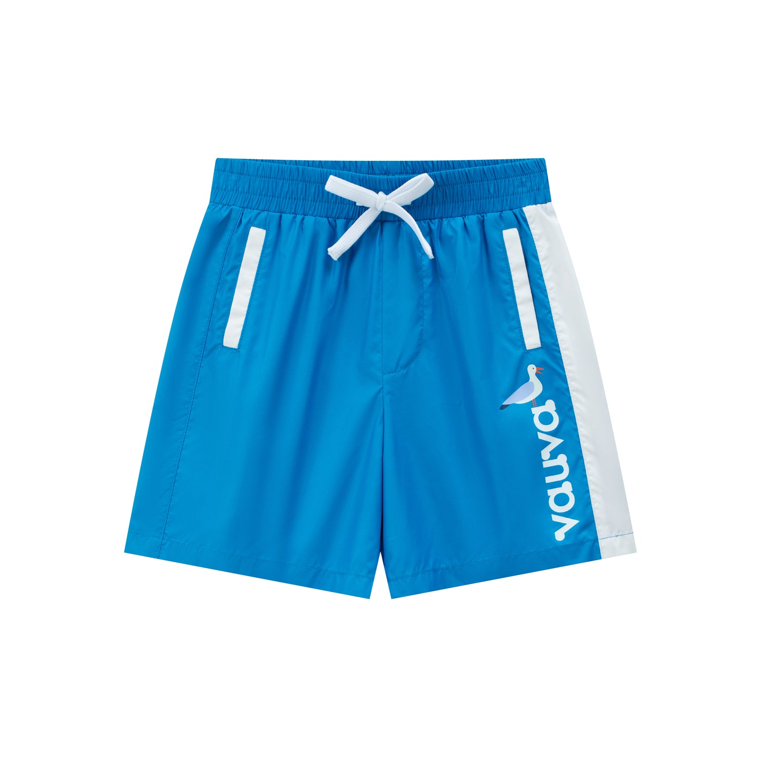 VAUVA Vauva SS24 - Toddler Vauva Print Shorts UV Protection - Blue Shorts