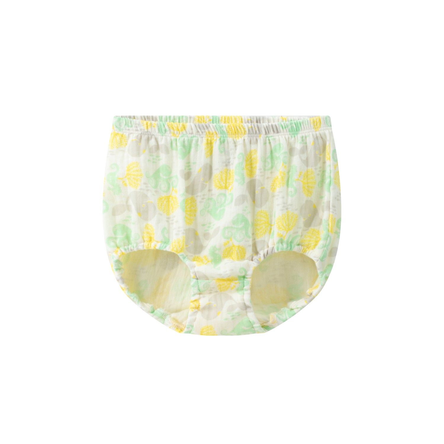 VAUVA Vauva SS24 - Baby Girl All Over Print Peter Pan Collar Top &amp; Bottom Set Top &amp; Bottom Set