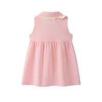 VAUVA Vauva SS24 - Baby Girl's Organic Cotton Plain Dress Dress