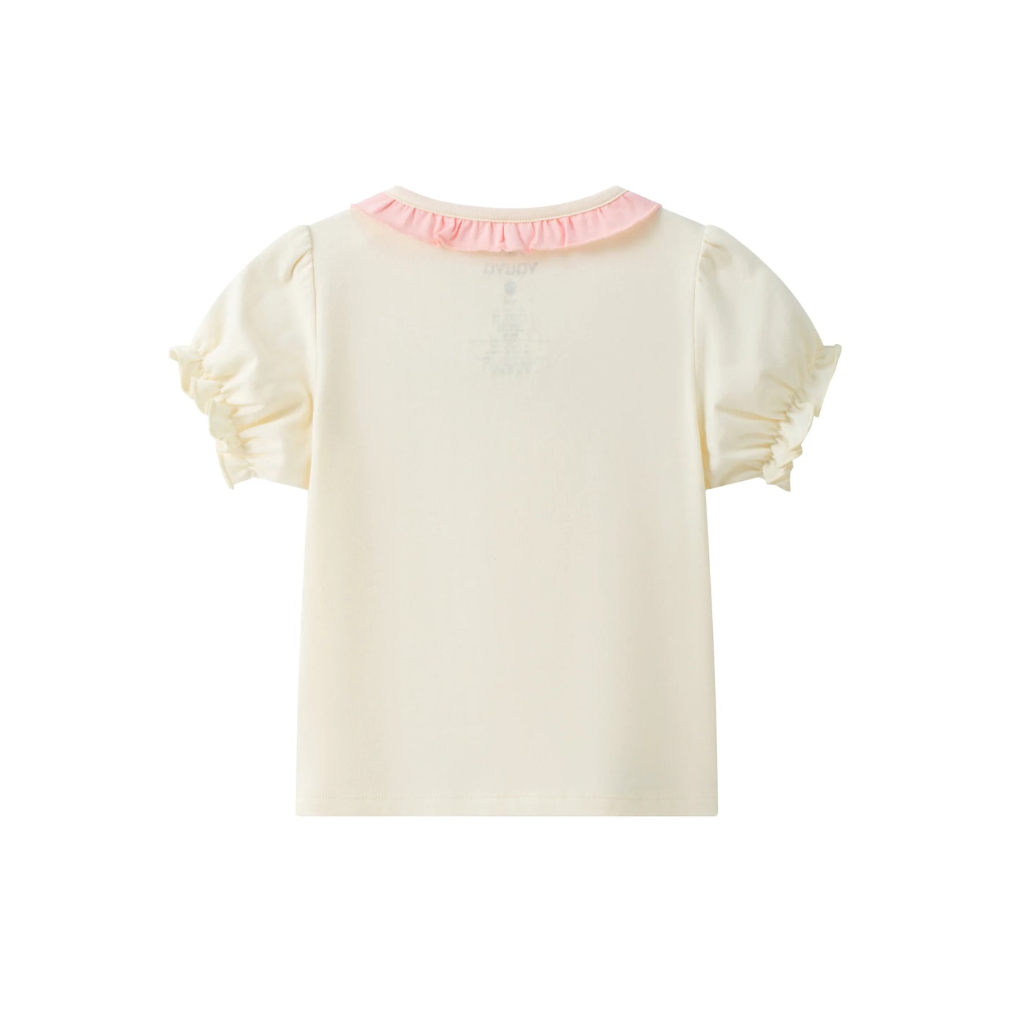 VAUVA Vauva SS24 - Organic Cotton Baby Girl's T-shirt Plain Print