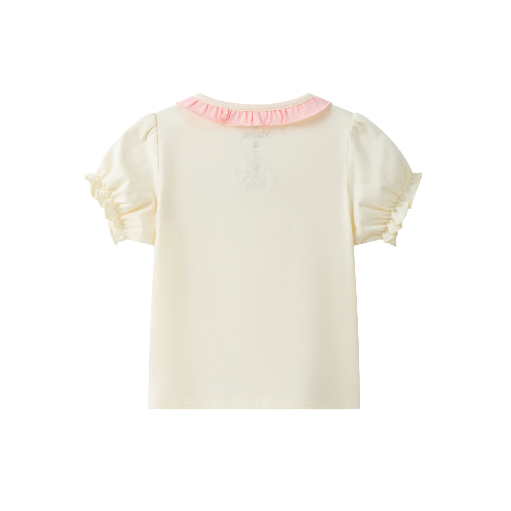 VAUVA Vauva SS24 - Organic Cotton Baby Girl's T-shirt Plain Print