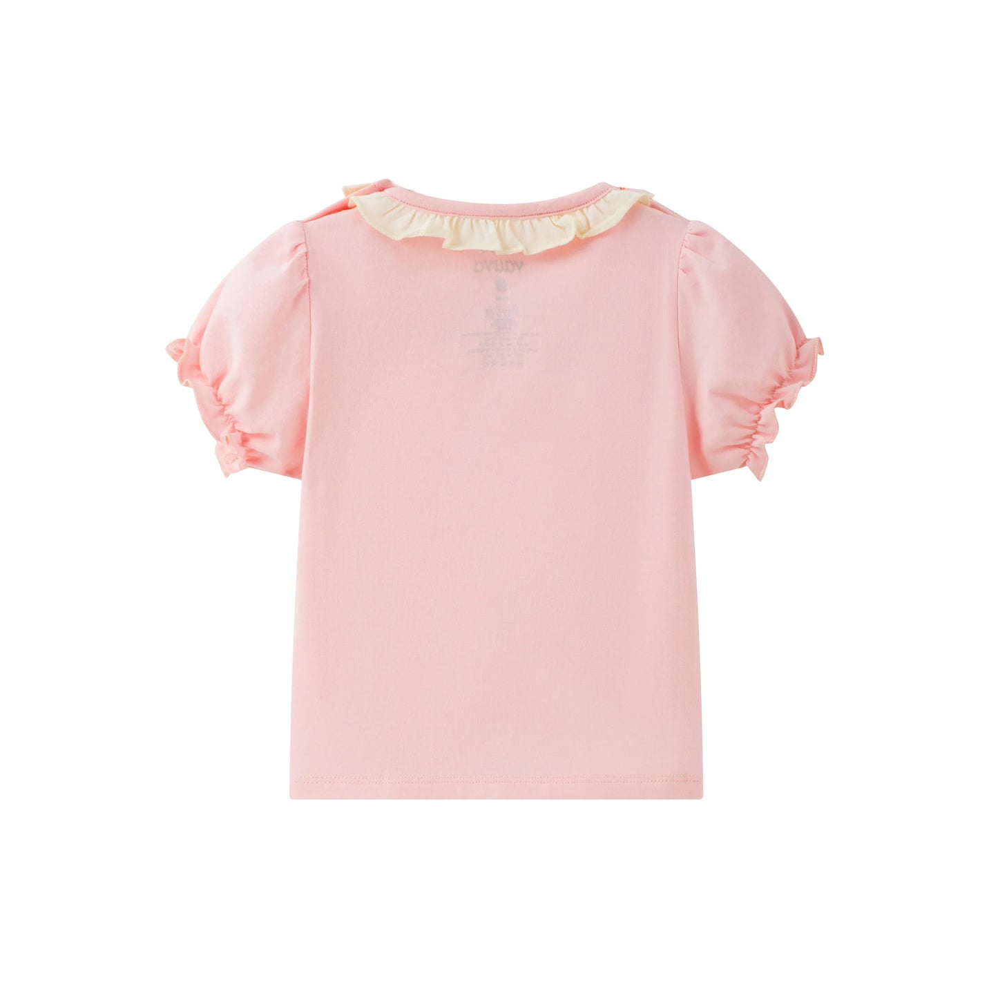 VAUVA Vauva SS24 - Organic Cotton Baby Girl's T-shirt Plain Print
