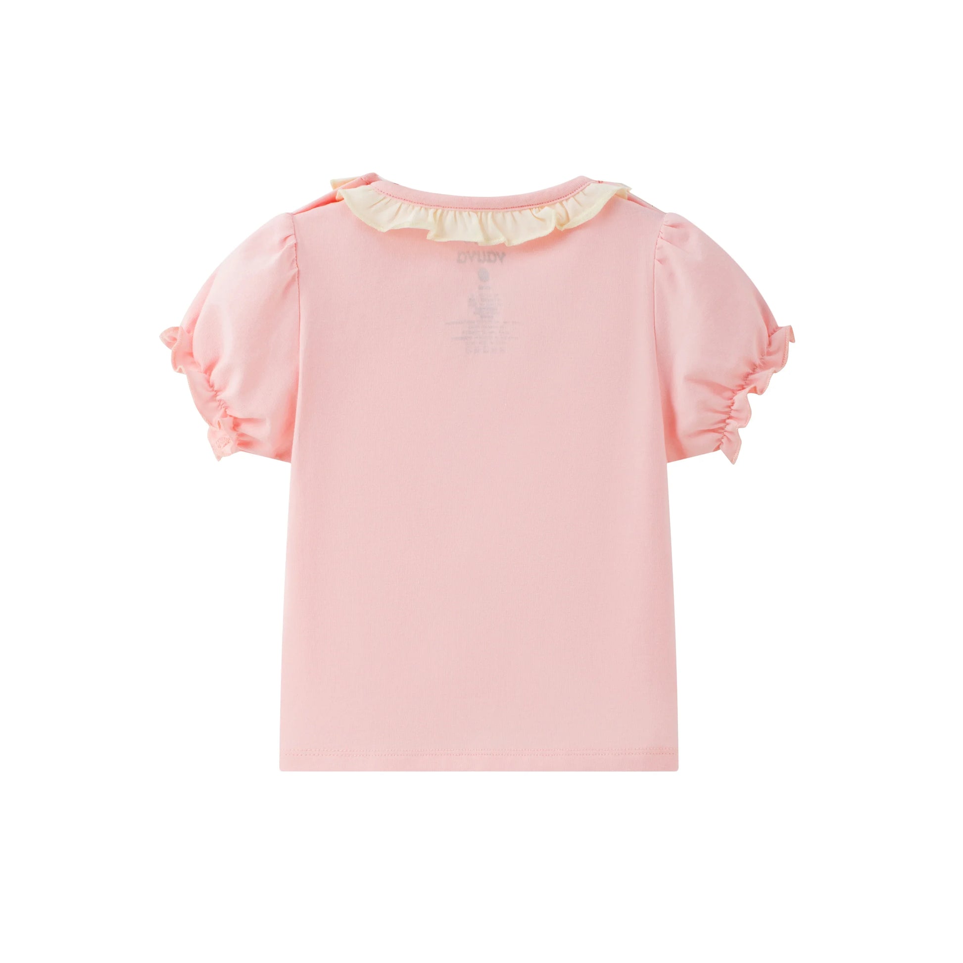 VAUVA Vauva SS24 - Organic Cotton Baby Girl's T-shirt Plain Print