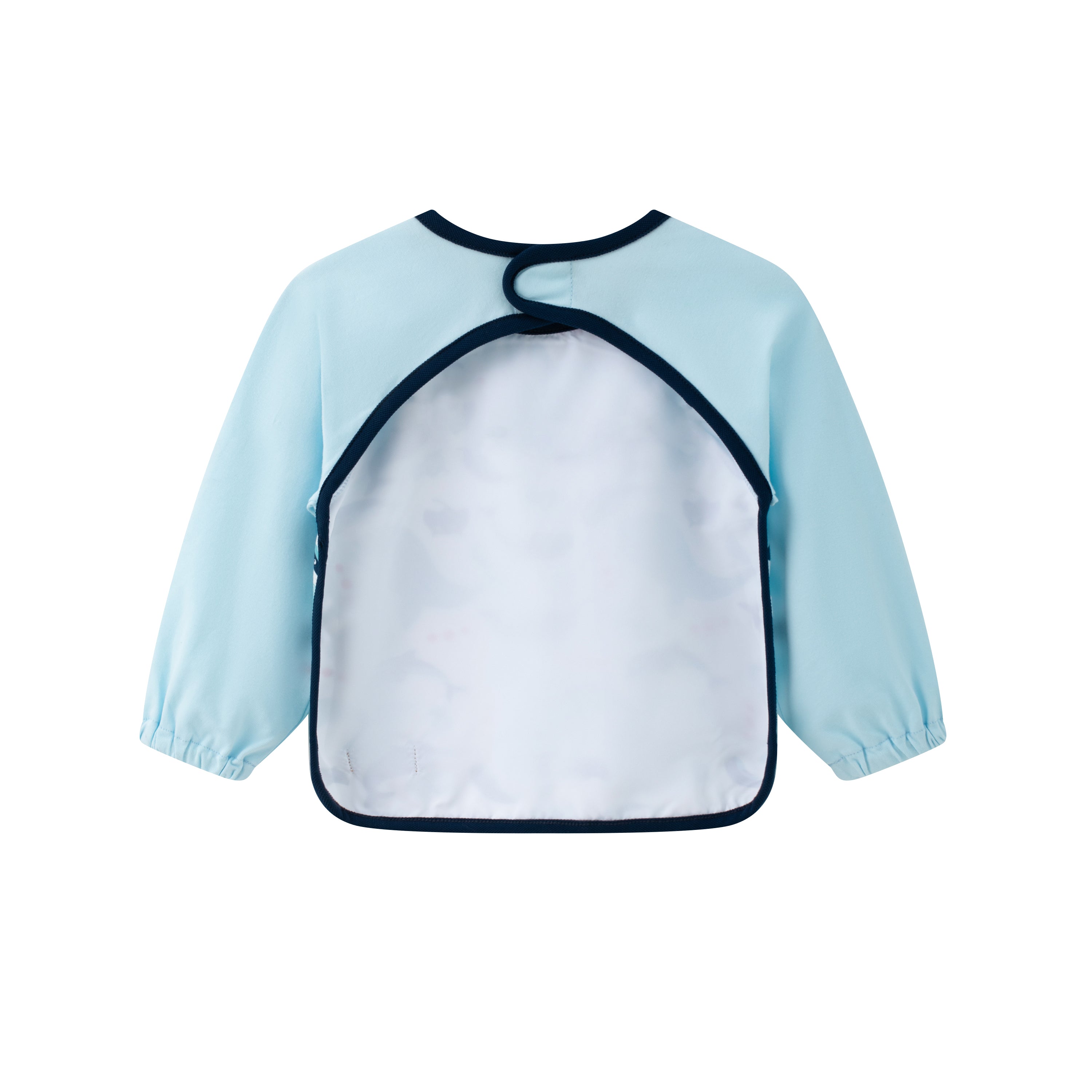 VAUVA Vauva SS24 - Baby Boy Long Sleeves Bib (Whale) Bib