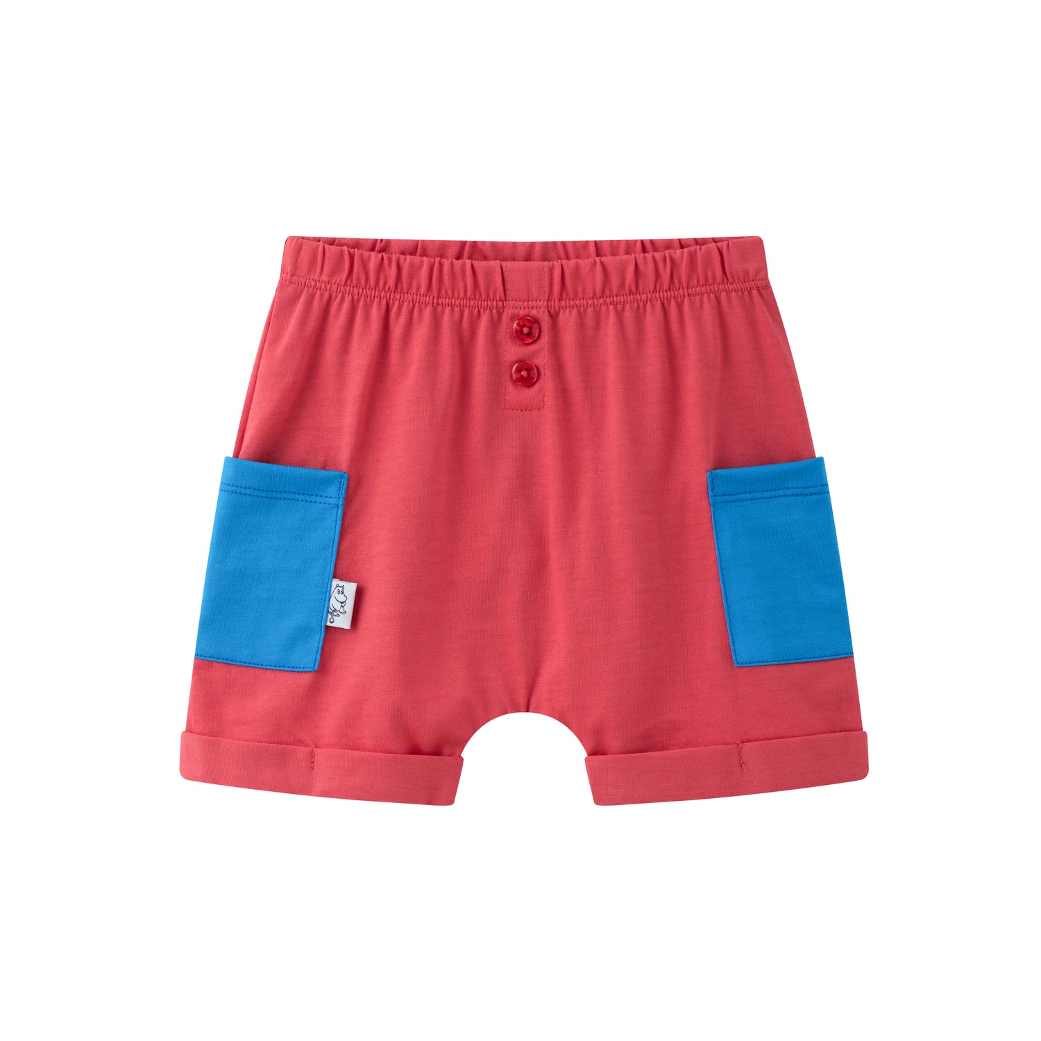 Vauva x Moomin Vauva x Moomin - Baby Boys Moomin Short Sleeve Set (Red&amp;Blue) Top &amp; Bottom Set