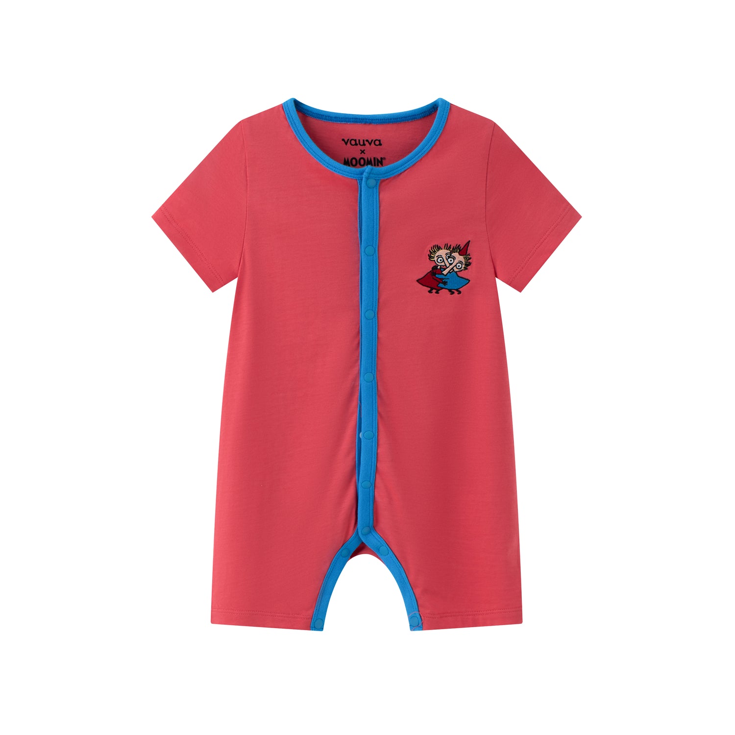 Vauva x Moomin Vauva x Moomin - Baby Little My Short Sleeve Romper (Red) Romper