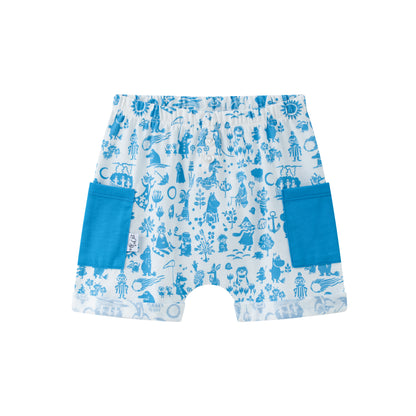 Vauva x Moomin Vauva x Moomin - Baby Boy MoominPapa Embroidered Top &amp; Shorts Set Top &amp; Bottom Set