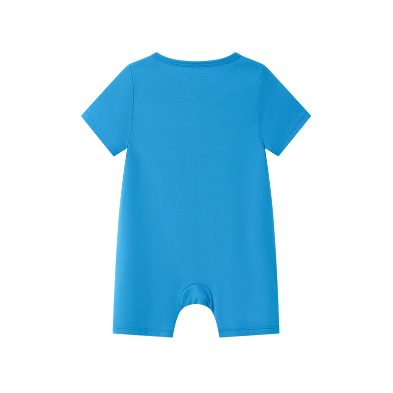 Vauva x Moomin - Baby Moomin Short Sleeve Romper (Blue)