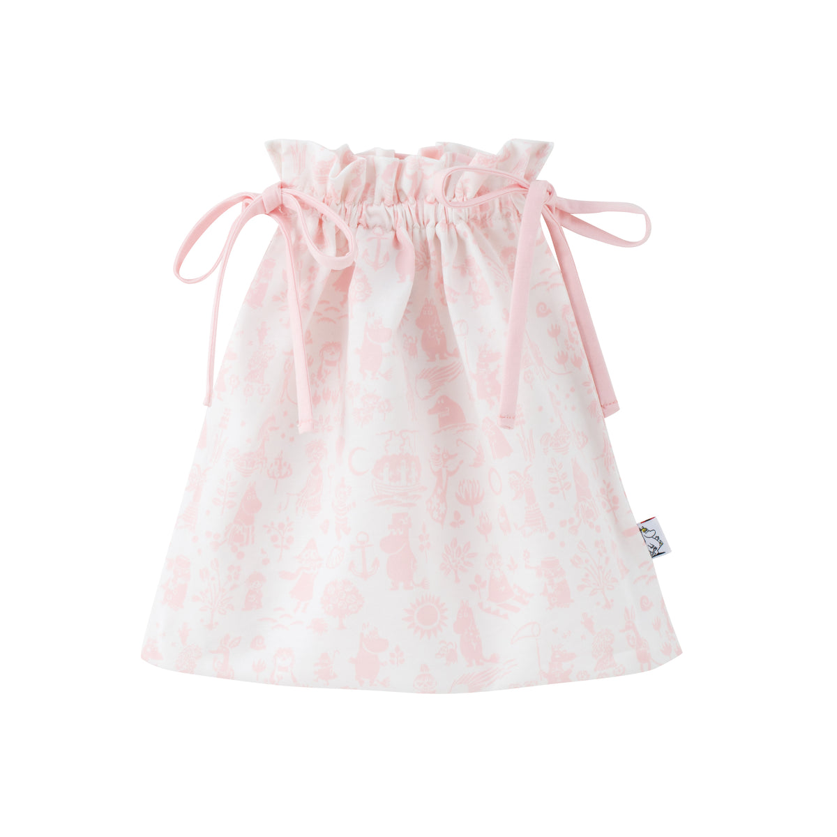 Vauva x Moomin - Baby Girls Moomin Print Gift Bag (Pink)  - Product Image 1