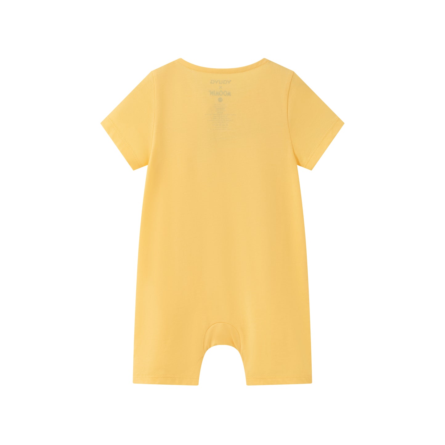 Vauva x Moomin Vauva x Moomin - Baby Girl Moomin Print Short Sleeve Romper - Yellow Romper