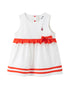 VAUVA Vauva SS24 - Baby Girl Bow Tank Dress (Red) Dress
