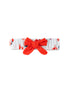 VAUVA Vauva - Baby Girl Bow Printed Headband (Red) Headband