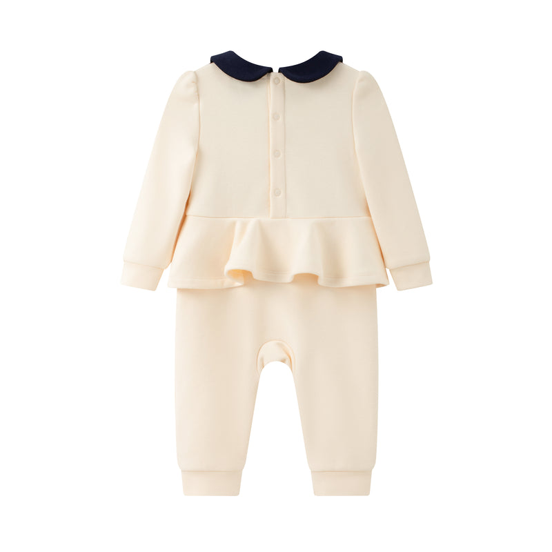 Vauva x Le Petit Prince - Baby Girl Embroidery Cotton Romper product image back